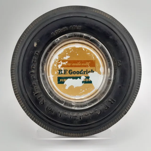 B.F. Goodrich Tire Ashtray Advertising Vintage 6" across