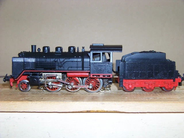 TRIX EXPRESS H0 Dampflok 2202 BR24 058 mit Tender ohne OVP EUR 4,95 ...