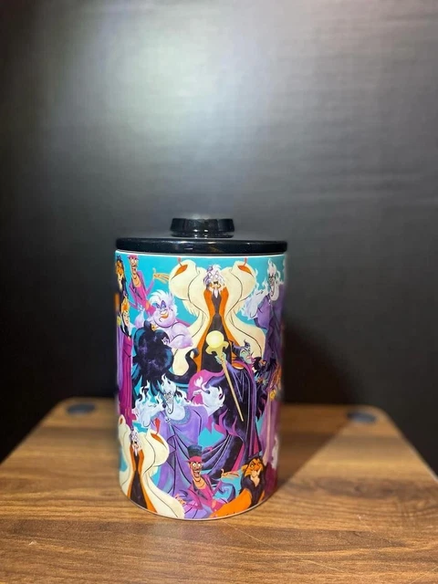 DISNEY VILLAINS COOKIE Jar $20.00 - PicClick