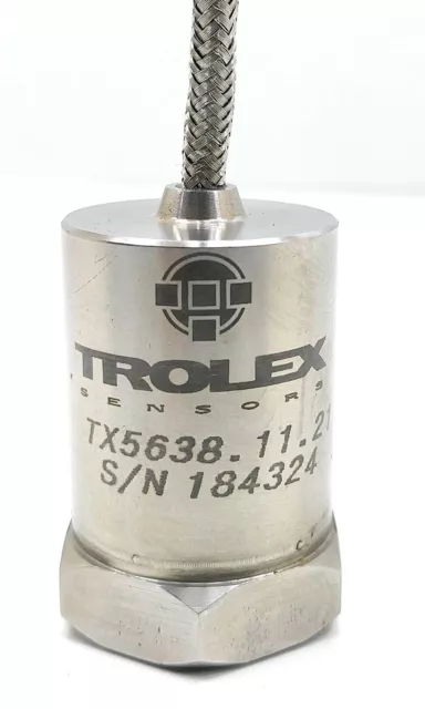 Trolex TX5638.11.21 Vitesse Vibration Capteur Piezo Électrique 6742 3