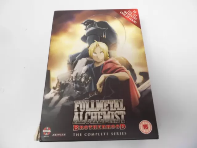 Fullmetal Alchemist Brotherhood, The Complete Series, Dvds - Cg R39