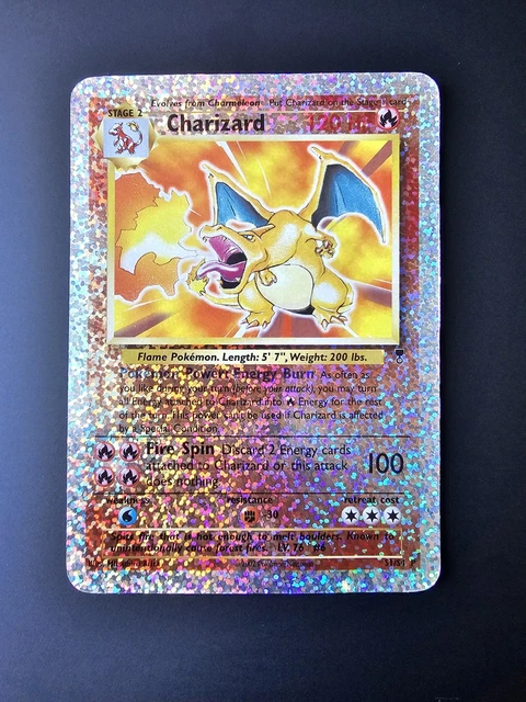 POKÉMON 2002 LEGENDARY COLLECTION REVERSE FOIL CHARIZARD JUMBO S1/S4 ...