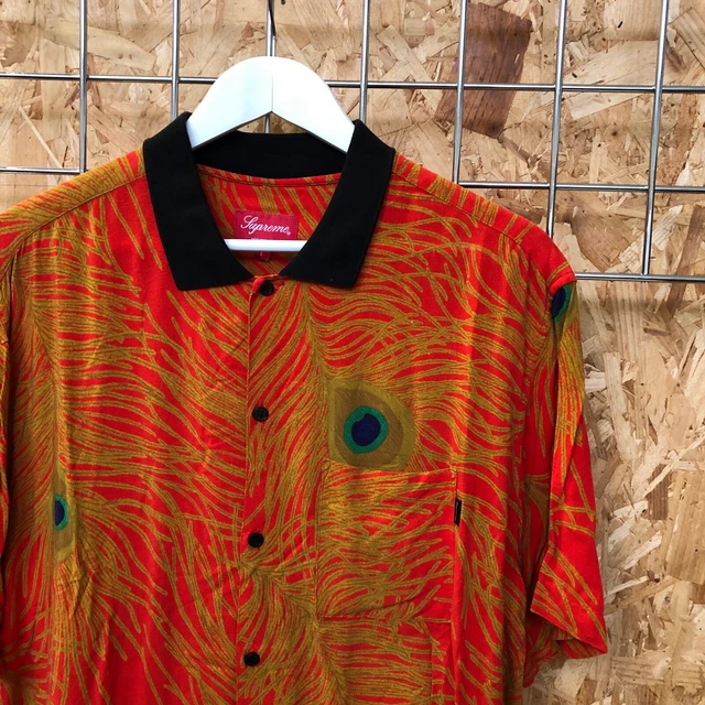 Supreme peacock shirt on sale
