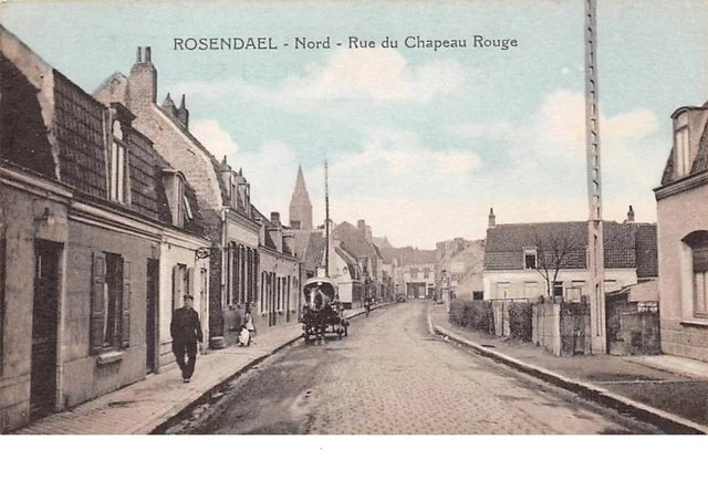 59 . n° 51363 . rosendael . rue du chapeau rouge