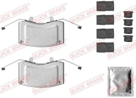 TRW ST1706 Bremsbelag Zubehörsatz - Scheibenbremsen Zubehör