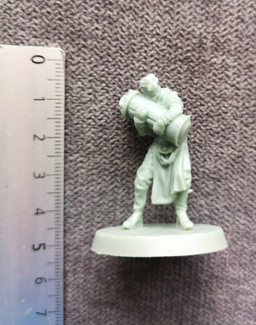 Miniature Max Hass - Wolfenstein - Échelle 28mm - Pour Modélisme Confirmé - Occasion