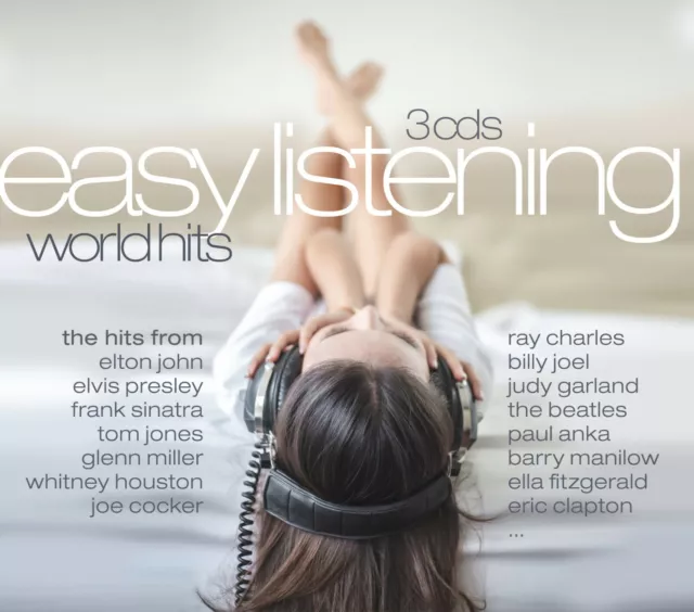 CD Easy Listening World Hits De Varios Artistas 3CDs