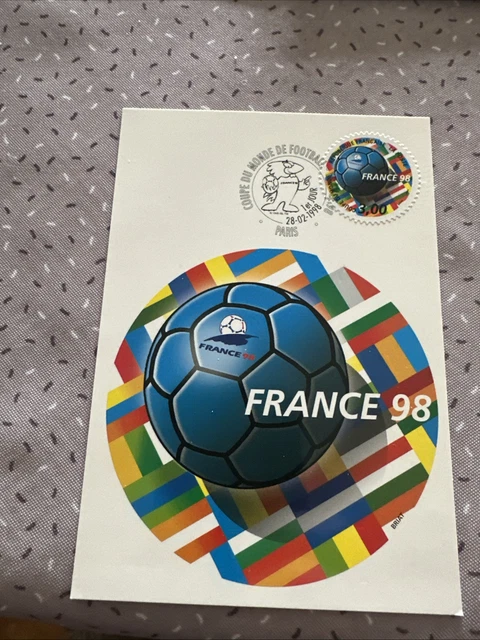 Timbre : 1998 FRANCE 98 COUPE DU MONDE