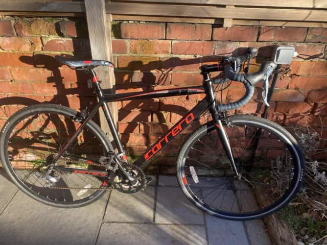 Carrera virtuoso racing bike clearance