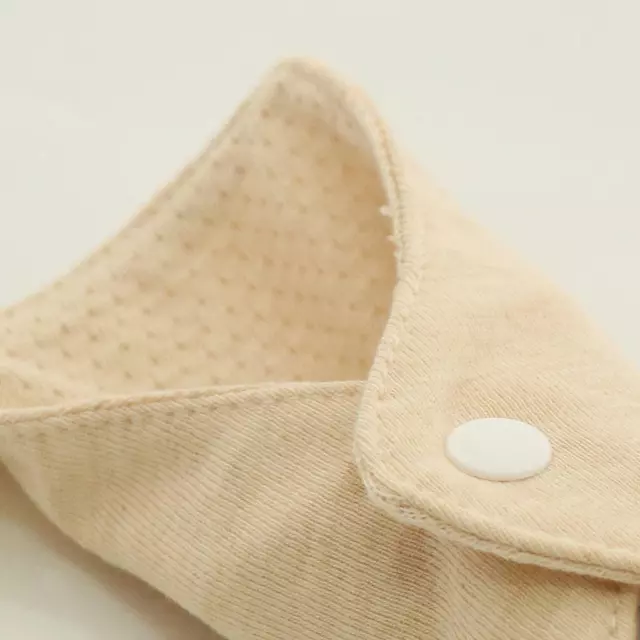 4 Pcs Cotton Menstrual Period Pads Sanitary Panty Liner Reusable Washable 3