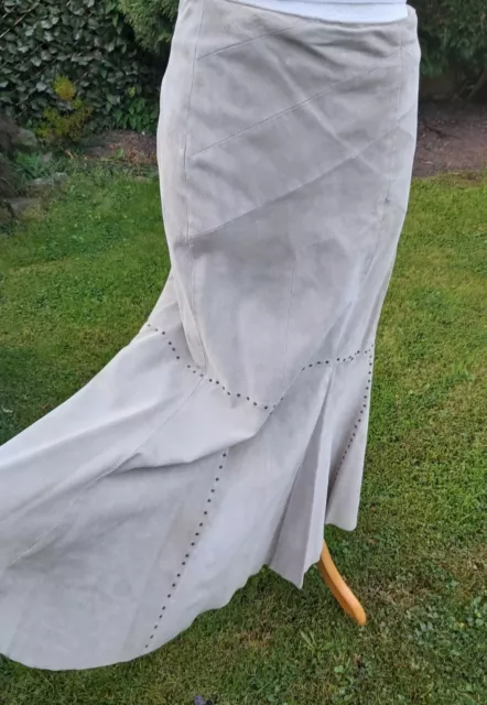70s white long skirt top