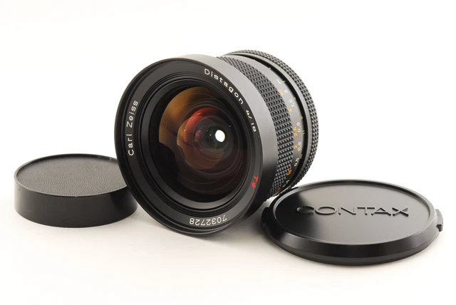 [Beste Mint] Contax Carl Zeiss Distagon T 18mm F/4 Mmg Objektiv C/Y Von Japan