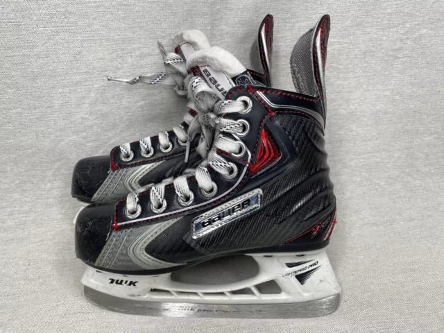 Bauer Vapor X100 Ice Hockey Skates TUUK LightSpeed Pro Youth Y11.5 EE/US Y12.5