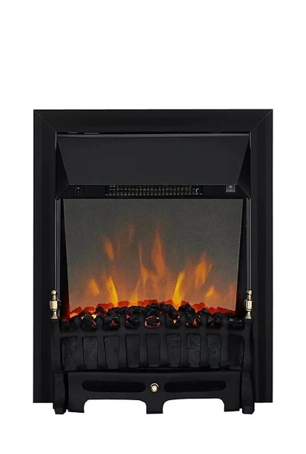 Remote Control Inset Gas Fires Uk ELECTRIC FIRE REALISTIC Flame Effect Inset Freestanding 2kW Remote ...