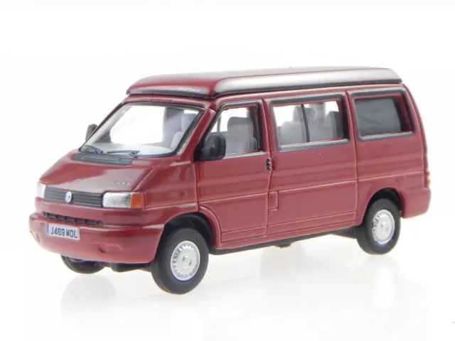 VW T4a California Westfalia Camper paprika rouge vehicule miniature Oxford 1:76