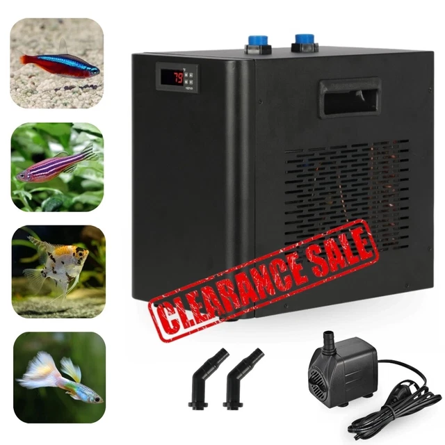AQUARIUM CHILLER 42GAL with Pump Pipe Saltwater/Freshwater Fish Tank