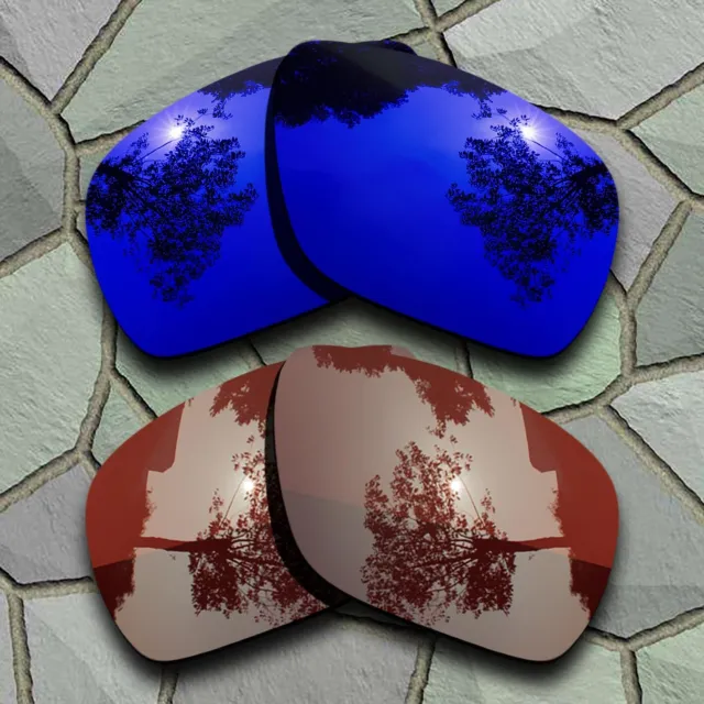 Violet Blue&Bronze Brown Polarized Lenses Replacement For-Oakley Dispatch 1