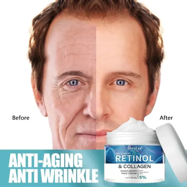 Men's Anti-wrinkle Face Firming Whitening Cream (1.18 oz)