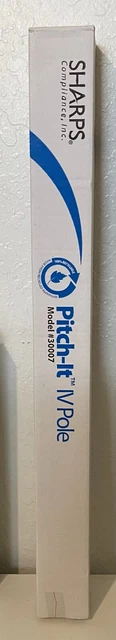 Pitch-it IV Pole Floor Stand by Sharps Compliance Model #30007 (New)