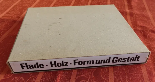 Holz - Form und Gestalt, Helmut Flade, VEB Verlag der Kunst Dresden 1979