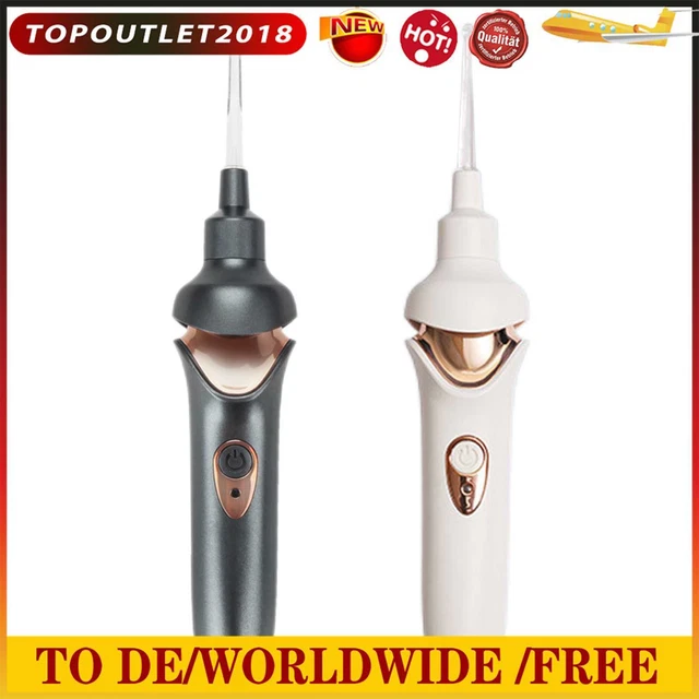 Kit de palizas eléctricas de seguridad portátil removedor de cera para orejas 5 cucharas reemplazables para orejas