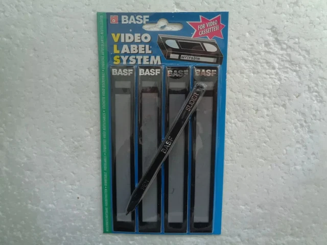 4 Cassette Video VHS BASF Fantastic Colours 180 - K7 Haute
