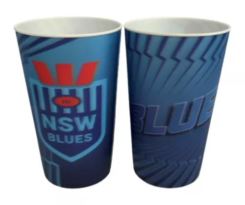 126984 New South Wales Nsw Blues State Of Origin Soo Plastic Tumbler Cup