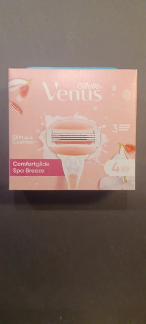 Recharge De Lames Gillette Venus Comfortglide Spa Breeze - Pack De 12 Lames - Pour Rasoir Femme - Fabriqué En Pologne