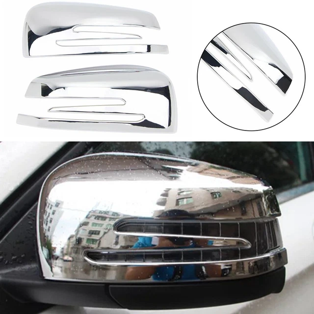 Améliorez votre voiture avec garniture de miroir chrome pour Benz CLA C117 GLA