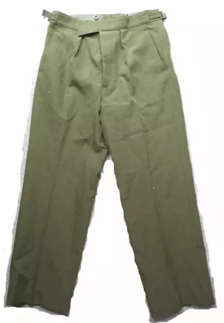 British army military surplus No2 Olive barrack uniform trousers