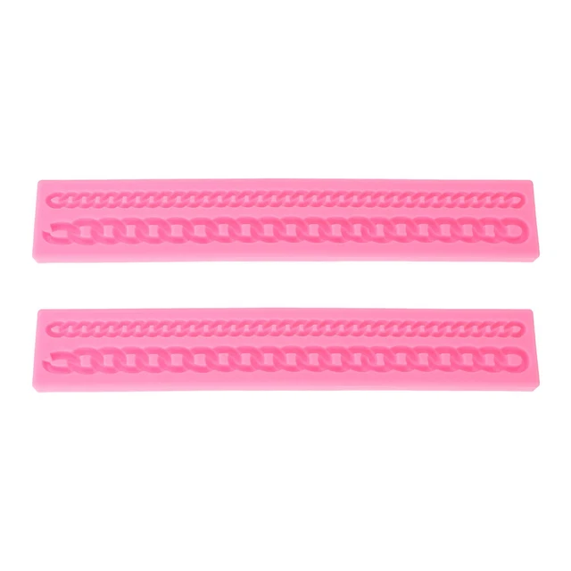 2 stücke Tasche Kette Form Form Kreative Schokoladenform Silikonform Kuchenform