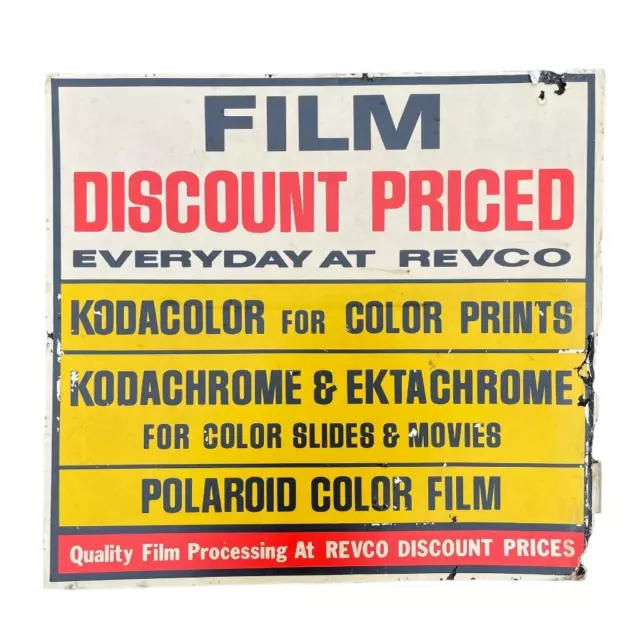 Kodachrome Polaroid Pellicola Sviluppo Firmare Revco Droga Contiene