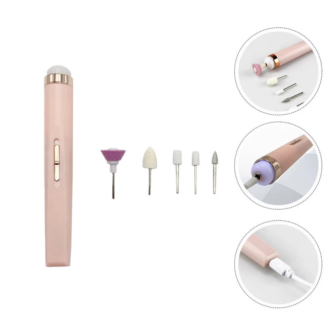 Kit portátil de taladro de uñas herramientas de manicura conjunto de herramientas profesionales de pedicura