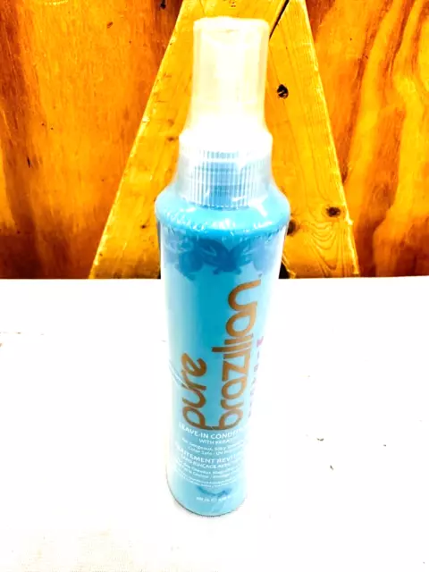 Pure Brazilian Miracle Leave In Conditioner with Keratin 6.78 fl. oz. New Sealed