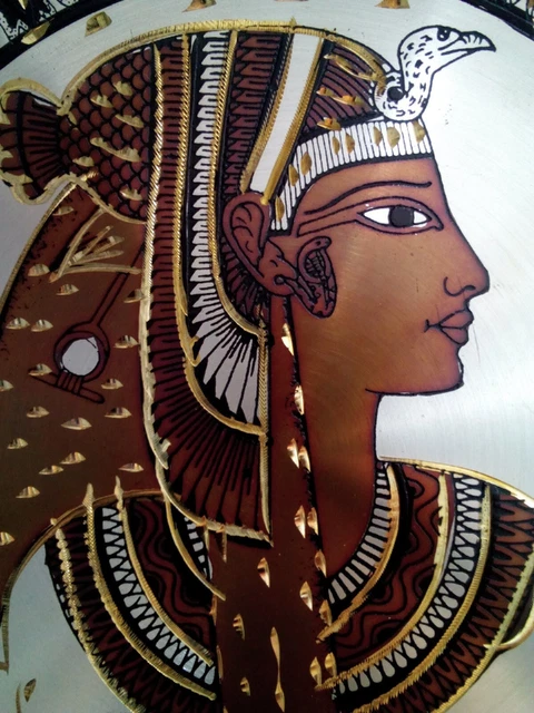 ❤️ Bring Beauty of Ancient Egypt into Home with Stunning Pharaonic Copper Plate