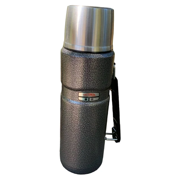 THERMOS Sportsman 40 OZ Wide Mouth Hot/Cold Insulated Steel Bottle
