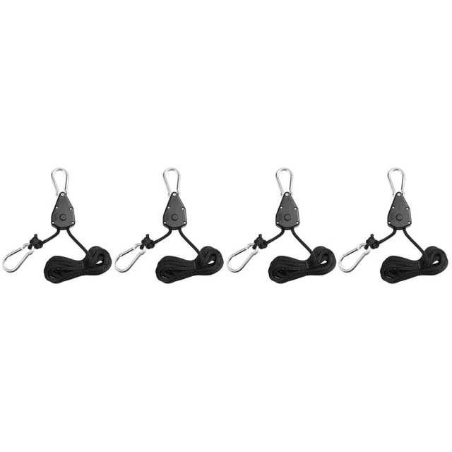 4 Pcs Wachsen Licht Kleiderbügel Leuchte Aufhänger Ratschen Binden Seil