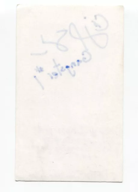 Cliff Saunders Signed 3x5 Index Card Autograph Actress Avonlea Robocop 2