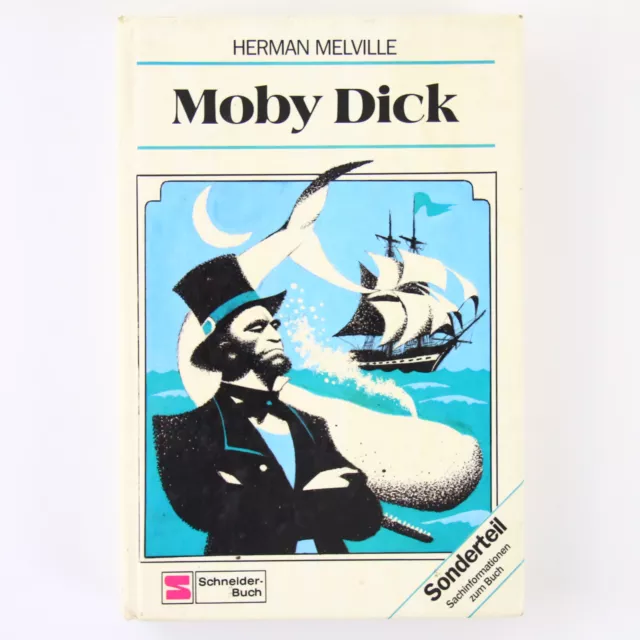 Buch Herman Melville Moby Dick Schneider-Buch Sonderteil Gut