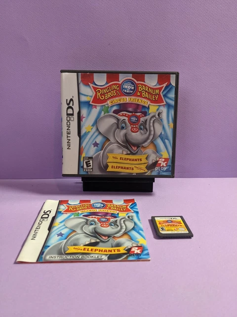 Rare CIRCUS GAMES Ringling Bros and Barnum Bailey cassette jeu game AMSTRAD CPC