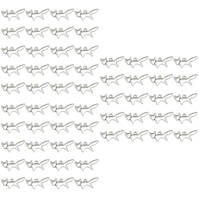 60 Pcs DIY charm pendant set alloy pendant charm Anhänger Legierung Halsketten-S