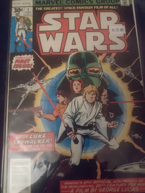 Star Wars #1 Newsstand 1st Print - Marvel Comics 1977