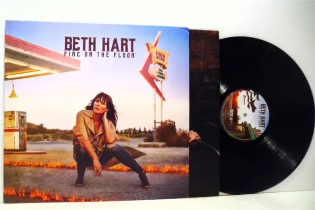 BETH HART fire on the floor LP EX+/EX, PRD 75061, vinyl, album, with lyric inner