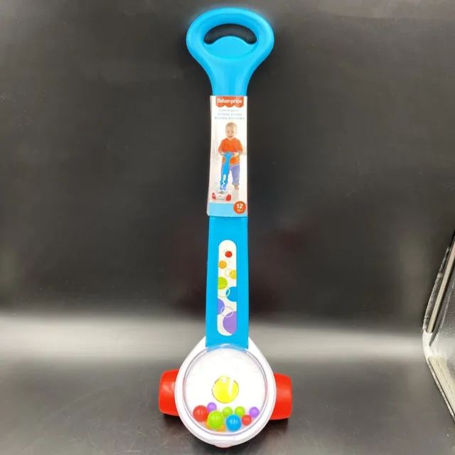 Fisher-Price Corn Popper Baby to Toddler Push Toy with Ball-Popping Action