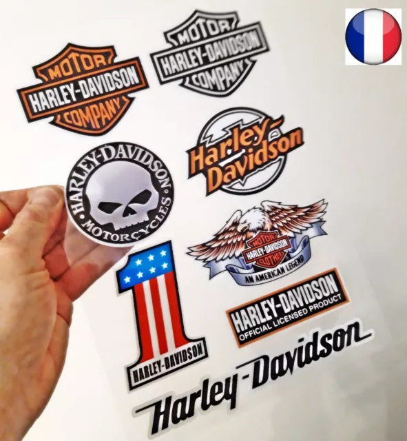 autocollant sticker Harley Davidson