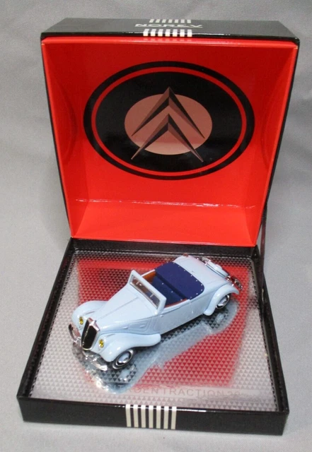 Coffret NOREV 1/43 Grand Palais – 3 Citroën Traction 22CV (Berline & Cabriolet) 1934