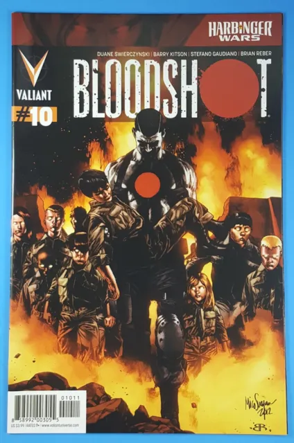 Bloodshot (2012) #10 Harbinger Wars Cover A VALIANT Entertainment Comic