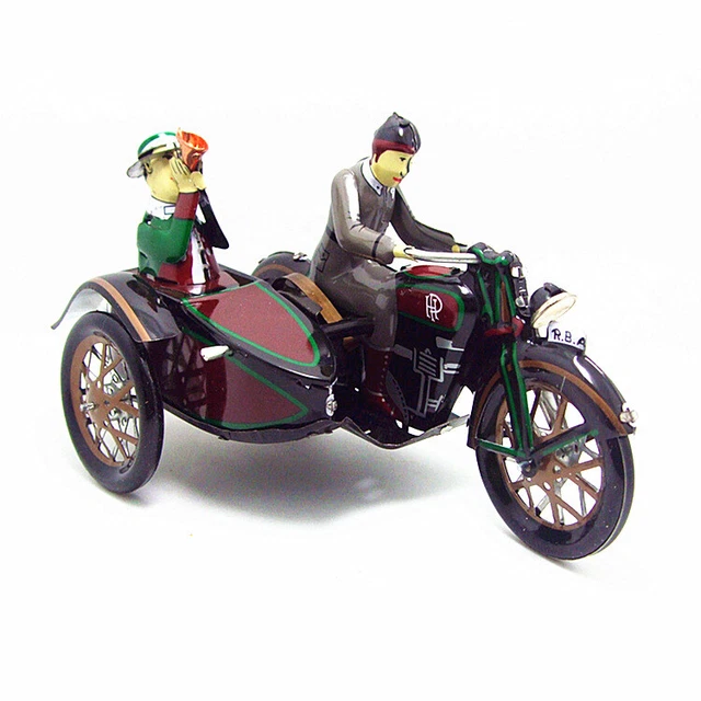 VINTAGE MOTOR TRICYCLE Wind Up Tin Toy, Tin Toy Collect 19.95 PicClick