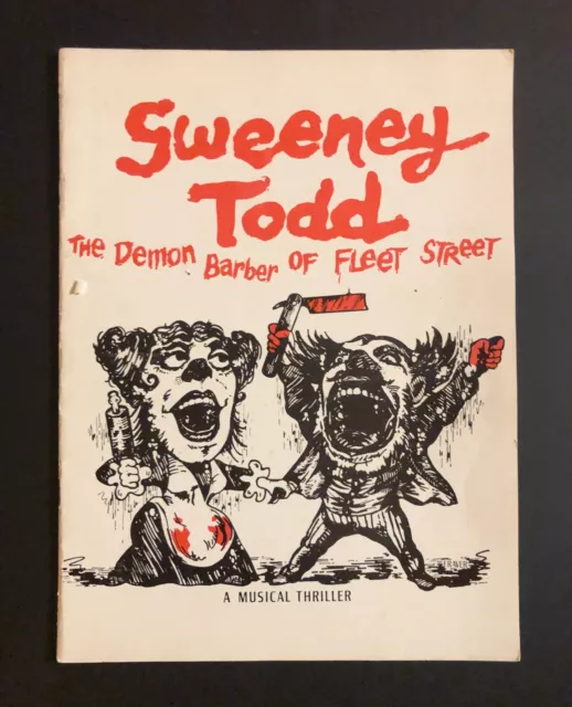 Angela Lansbury - Sweeney Todd Memorabilia - Playbill and Program w/ Autographs