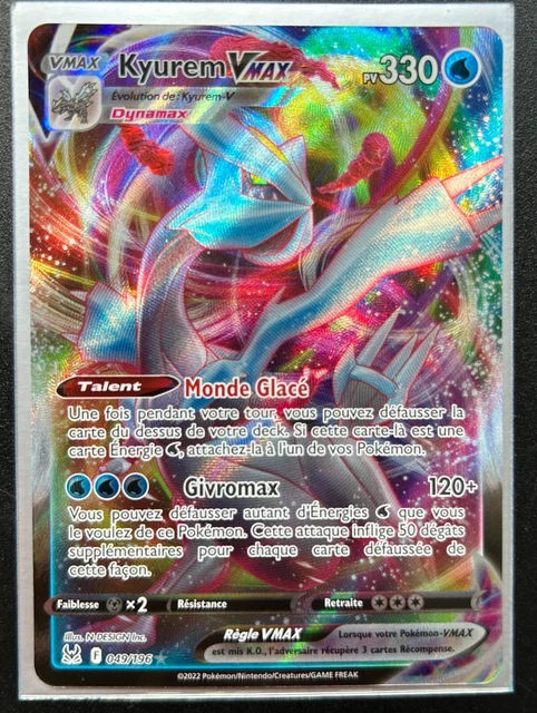 Kyurem VMAX (197/196) - Carte Pokémon EB11 - Epée et Bouclier - Origin